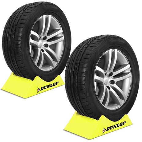 Kit 2 Pneus Dunlop Aro 16 205/50R16 SPLM 704 87V Menor preço em Kit 2 Pneus Dunlop Aro 16 205/50R16 SPLM 704 87V