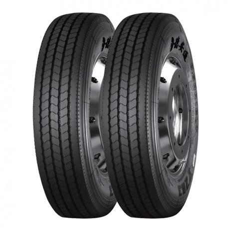 Kit 2 Pneus Duraturn Aro 17,5 235/75R17,5 Y-203 143/141L 16 lonas Menor preço em Kit 2 Pneus Duraturn Aro 17,5 235/75R17,5 Y-203 143/141L 16 lonas