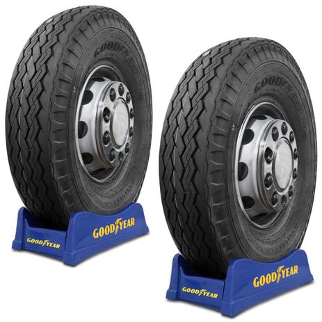 Kit 2 Pneus Goodyear Aro 22 Papaléguas 11.00-22 PLG8 16 Lonas para Caminhão e Ônibus Menor preço em Kit 2 Pneus Goodyear Aro 22 Papaléguas 11.00-22 PLG8 16 Lonas para Caminhão e Ônibus