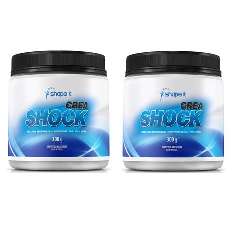Kit 2 Potes Creatina Micronizada (300g) - Shape it é boa?
