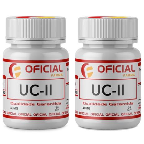 Kit 2 Potes de Colágeno Tipo II 40mg 30 Caps - Oficialfarma s Menor preço em Kit 2 Potes de Colágeno Tipo II 40mg 30 Caps - Oficialfarma s