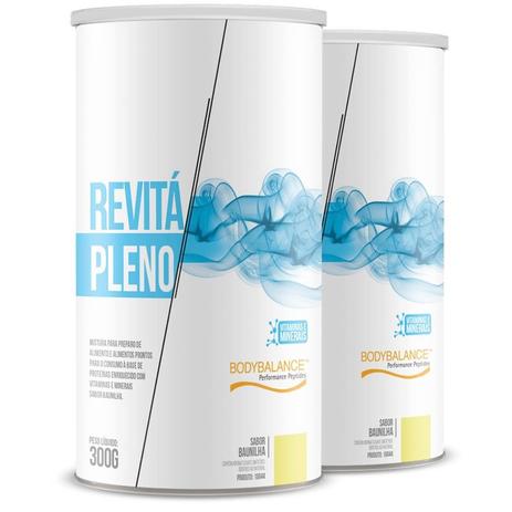 Kit 2 Proteína 20g Revitá Pleno 300g Baunilha - Chá mais é boa?