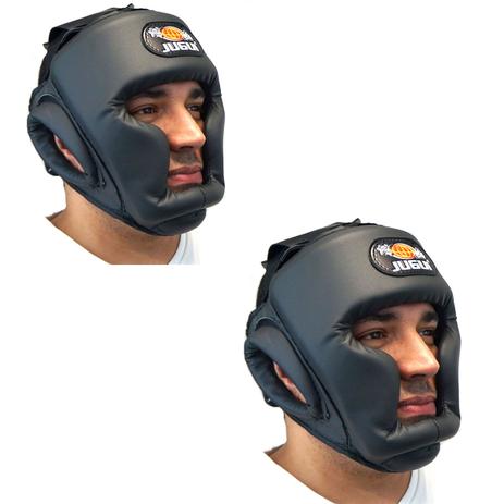 Kit 2 Protetor De Cabeça / Capacete Muay Thai Boxe Kungfu - Jugui Menor preço em Kit 2 Protetor De Cabeça / Capacete Muay Thai Boxe Kungfu - Jugui