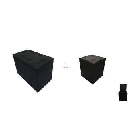 Kit 2 Puff Báu Organizador Porta Brinquedos Decorativo - Mercadão dos Puffs é boa?