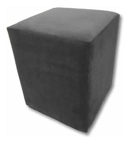 Menor preço em Kit 2 Puff Quadrado Cubo Decorativo Em Suede P/ Sala Quarto - PuffPop
