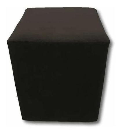 Menor preço em Kit 2 Puff Quadrado Cubo Decorativo Em Suede P/ Sala Quarto - PuffPop