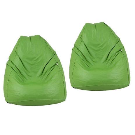 Kit 2 Puffs Fofão Pop Verde - Stay Puff Menor preço em Kit 2 Puffs Fofão Pop Verde - Stay Puff