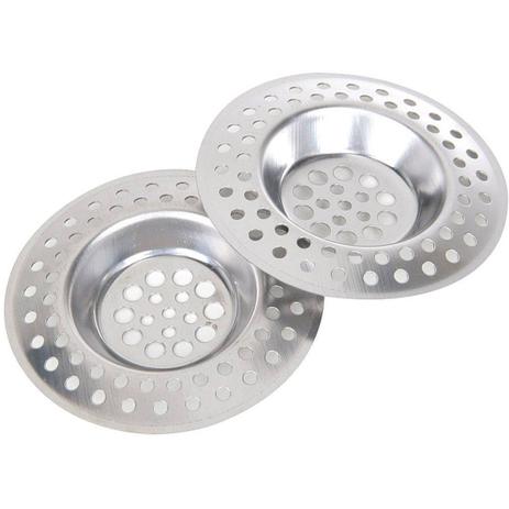 Kit 2 Ralos Grelha Grade De Pia Cozinha Inox 7cm cada Brinox Menor preço em Kit 2 Ralos Grelha Grade De Pia Cozinha Inox 7cm cada Brinox