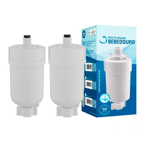 Kit 2 Refis para Purificador de Água Top Flu Planeta Água 1037 Menor preço em Kit 2 Refis para Purificador de Água Top Flu Planeta Água 1037