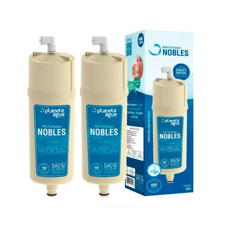 Kit 2 Refis para Purificadores Europa Noblesse Plus CTA Smart Planeta Água Nobles 1051 Menor preço em Kit 2 Refis para Purificadores Europa Noblesse Plus CTA Smart Planeta Água Nobles 1051