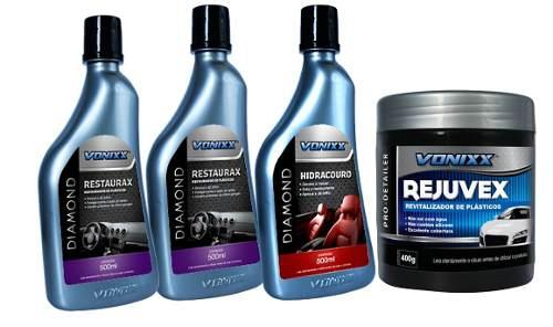 Kit 2 Restaurax 1 Hidracouro 1 Rejuvex Vonixx Menor preço em Kit 2 Restaurax 1 Hidracouro 1 Rejuvex Vonixx