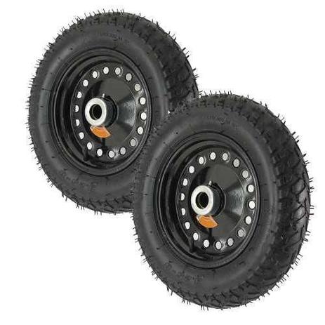 kit 2 Rodas 3.25x8 para carrinho de plataforma - Ajax Menor preço em kit 2 Rodas 3.25x8 para carrinho de plataforma - Ajax