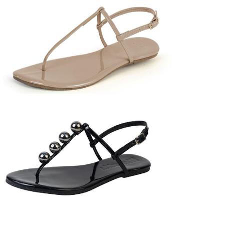 Kit 2 Sandália Rasteira Flat Bolinhas Confortável Dia a Dia - Mercedita  Shoes - Outros Moda e Acessórios - Magazine Luiza