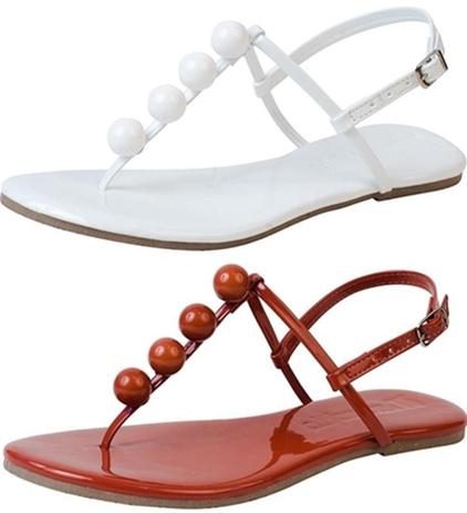 sandálias baixas femininas