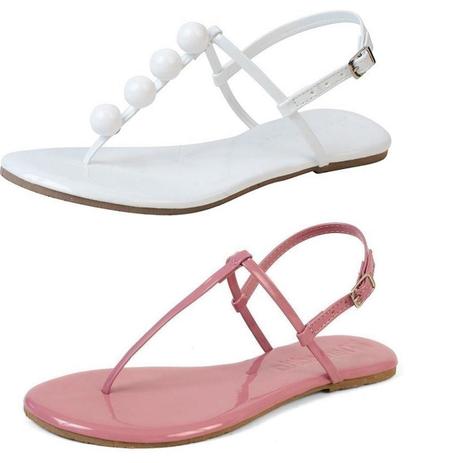 rasteirinhas e sandalias