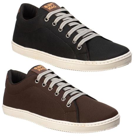 Kit 2 Sapatênis Masculino Moderno Casual Confortável Macio - Eleganci - Sapatênis  Masculino - Magazine Luiza