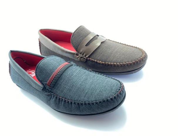 Sapato Mocassim Masculino Confortável Preto E Marrom 700 – Facily