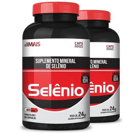 Kit 2 Selênio Quelato 400mg Chá mais 60 cápsulas é boa?