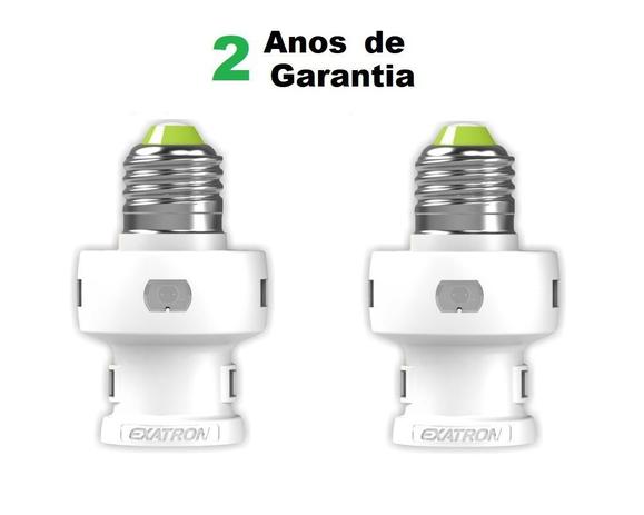 Kit 2 Sensores Fotosoquete Relé Fotocélula Iluminação Exatron Menor preço em Kit 2 Sensores Fotosoquete Relé Fotocélula Iluminação Exatron
