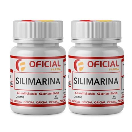 kit 2 Silimarina 200mg 60 Caps - Kits oficialfarma Menor preço em kit 2 Silimarina 200mg 60 Caps - Kits oficialfarma