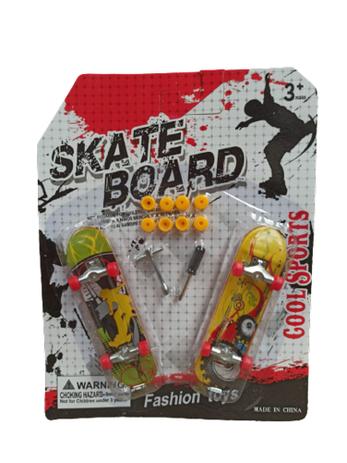 Kit 2 Skate Radical De Dedo Fingerboard Com Acessórios - HADER MAGAZINE Menor preço em Kit 2 Skate Radical De Dedo Fingerboard Com Acessórios - HADER MAGAZINE