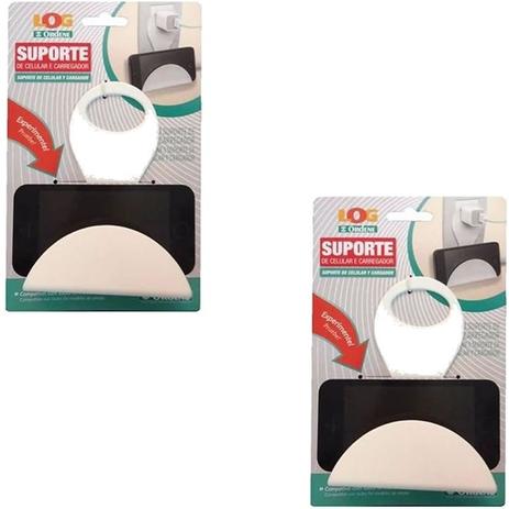 Kit 2 Suporte P/ Carregar Celular Portátil Parede Universal - Ordene Menor preço em Kit 2 Suporte P/ Carregar Celular Portátil Parede Universal - Ordene