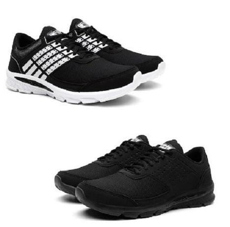 Kit 2 Tênis Masculino Zeus Conforto Esporte Caminhada Menor preço em Kit 2 Tênis Masculino Zeus Conforto Esporte Caminhada