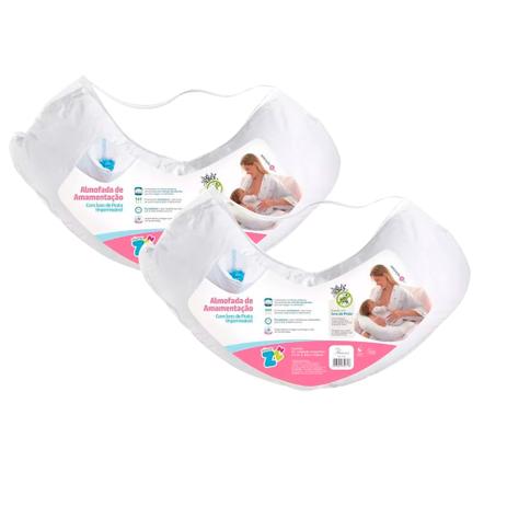 Kit 2 Travesseiros Almofada de Amamentação Impermeável Fibrasca Z4107 Menor preço em Kit 2 Travesseiros Almofada de Amamentação Impermeável Fibrasca Z4107