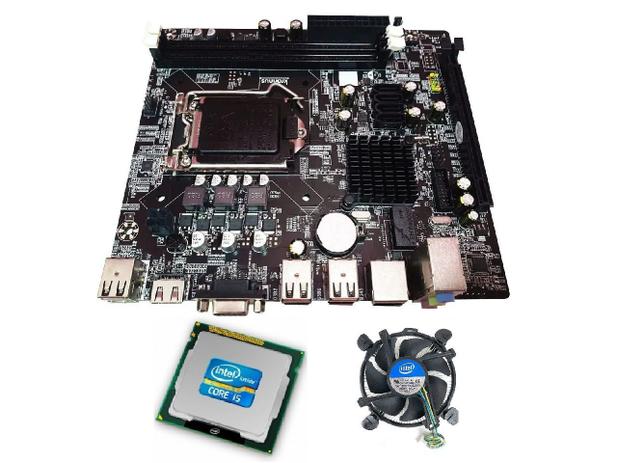 Kit 2 Tray 1150: Placa Mãe H81 + I5 4ª geração + Cooler - Intel Menor preço em Kit 2 Tray 1150: Placa Mãe H81 + I5 4ª geração + Cooler - Intel