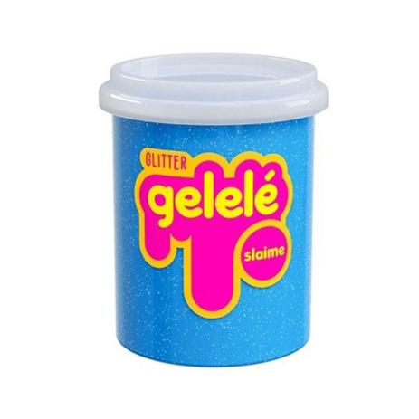 Kit 2 un gelelé geleinha massinha slaime com glitter pote 152 gr - Doce brinquedo Menor preço em Kit 2 un gelelé geleinha massinha slaime com glitter pote 152 gr - Doce brinquedo