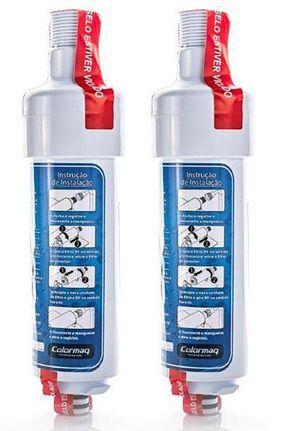 Kit 2 unidades Refil Filtro Purificador Água Colormaq Premium Menor preço em Kit 2 unidades Refil Filtro Purificador Água Colormaq Premium