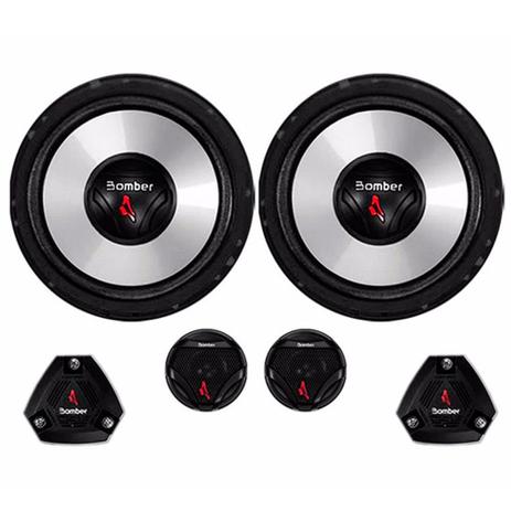 Kit 2 Vias 6” Bomber Upgrade - 200W RMS o par Menor preço em Kit 2 Vias 6” Bomber Upgrade - 200W RMS o par
