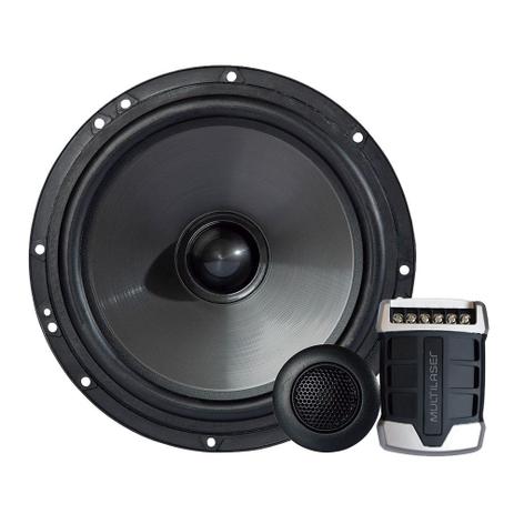 Kit 2 vias 6quot Multilaser Crossover Woofer Tweeter par AU913 Menor preço em Kit 2 vias 6quot Multilaser Crossover Woofer Tweeter par AU913