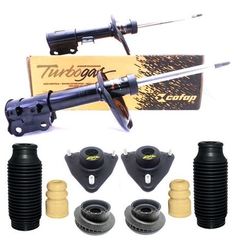 Kit 2 x Amortecedor Cofap KIA Cerato + Kit de batente coxim rolamento Dianteiro Menor preço em Kit 2 x Amortecedor Cofap KIA Cerato + Kit de batente coxim rolamento Dianteiro
