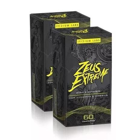 Kit 2 Zeus Extreme Pré Hormonal Iridium Labs 60cp Menor preço em Kit 2 Zeus Extreme Pré Hormonal Iridium Labs 60cp