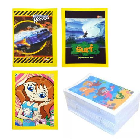 Kit 20 Cadernos Infantis Brochura Pequeno 48 Folhas Atacado - Máxima Cadernos Menor preço em Kit 20 Cadernos Infantis Brochura Pequeno 48 Folhas Atacado - Máxima Cadernos