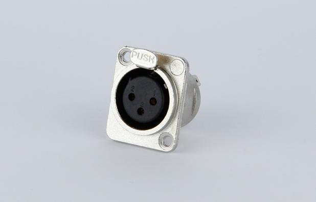 kit 20 com Plugs Hjh Xlr Femea Painel Hx092 Menor preço em kit 20 com Plugs Hjh Xlr Femea Painel Hx092