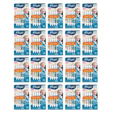 Kit 20 HASTES FLEXIVEIS AFFAGIO BABY - 36 Unidades por embalagem Menor preço em Kit 20 HASTES FLEXIVEIS AFFAGIO BABY - 36 Unidades por embalagem