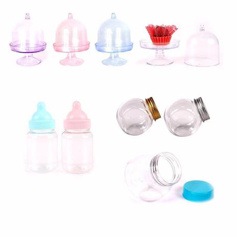 Kit 20 Itens Mini Cúpula Acrílica + Coroa Acrílica - Aluá festas é boa?