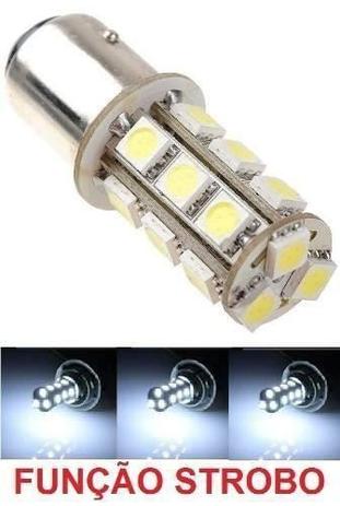 Kit 20 Lampada 18 Led Ba15s Strobo 1P P21 1156 Branca 12v - Mfl Menor preço em Kit 20 Lampada 18 Led Ba15s Strobo 1P P21 1156 Branca 12v - Mfl