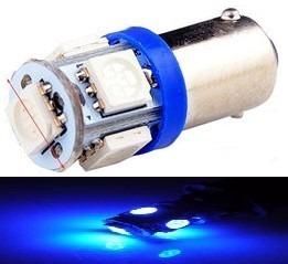 Kit 20 Lampada Ba9s 5 Led 5050 Azul T4w 69 12v - Mfl Menor preço em Kit 20 Lampada Ba9s 5 Led 5050 Azul T4w 69 12v - Mfl