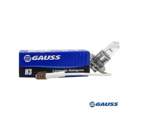 Kit 20 Lampada Gauss H3 Inmetro 3000k 12v - Mfl Menor preço em Kit 20 Lampada Gauss H3 Inmetro 3000k 12v - Mfl