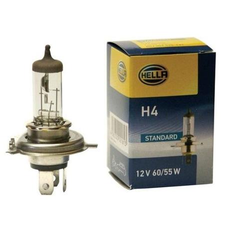 Kit 20 Lampada Hella H4 Inmetro 3000k 12v - Mfl Menor preço em Kit 20 Lampada Hella H4 Inmetro 3000k 12v - Mfl