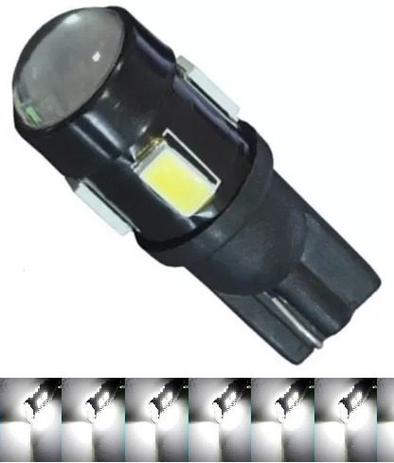 Kit 20 Lampada T10 Cree 5 Led Branca 6000k 12v - Mfl Menor preço em Kit 20 Lampada T10 Cree 5 Led Branca 6000k 12v - Mfl