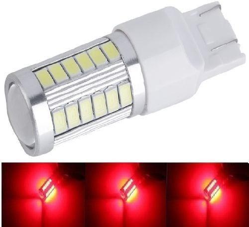 Kit 20 Lampada T20 33 Led Cree 1P W21 Vermelha 7440 12v - Mfl Menor preço em Kit 20 Lampada T20 33 Led Cree 1P W21 Vermelha 7440 12v - Mfl