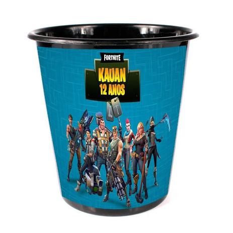 Kit 20 Lembrancinha Balde De Pipoca Personalizado Fortnite - Aluá festas é boa?