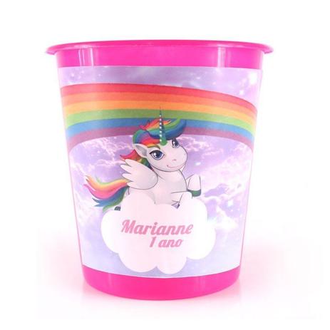 Kit 20 Lembrancinha Balde De Pipoca Unicórnio - Aluá festas Menor preço em Kit 20 Lembrancinha Balde De Pipoca Unicórnio - Aluá festas