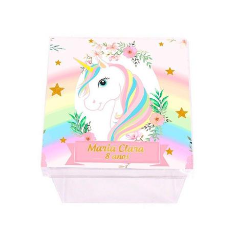Kit 20 Lembrancinha Caixinha Personalizada Unicórnio Encanta - Aluá festas Menor preço em Kit 20 Lembrancinha Caixinha Personalizada Unicórnio Encanta - Aluá festas