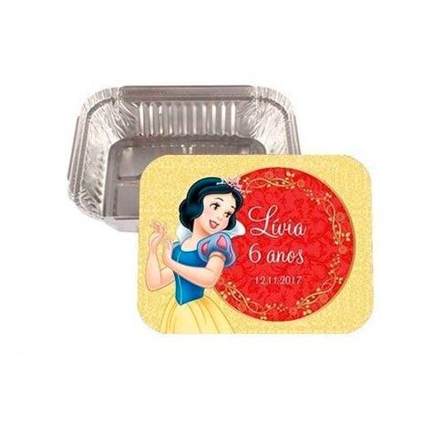 Kit 20 Lembrancinha Marmitinha Personalizada Branca De Neve - Aluá festas Menor preço em Kit 20 Lembrancinha Marmitinha Personalizada Branca De Neve - Aluá festas