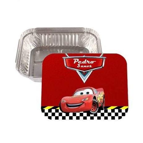 Kit 20 Lembrancinha Marmitinha Personalizada Carros - Aluá festas Menor preço em Kit 20 Lembrancinha Marmitinha Personalizada Carros - Aluá festas
